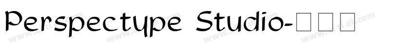 Perspectype Studio字体转换